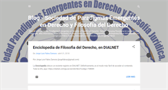 Desktop Screenshot of filosofiadelderechocolombia.net