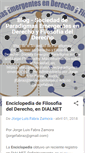 Mobile Screenshot of filosofiadelderechocolombia.net